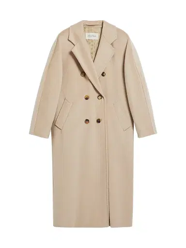 Max Mara Women's 101801 Icon Madame Wool Cashmere Double-Breasted Coat - Black | Thumbnail 39 Max Mara Women's 101801 Icon Madame Wool Cashmere Double-Breasted Coat - Black | Thumbnail 39