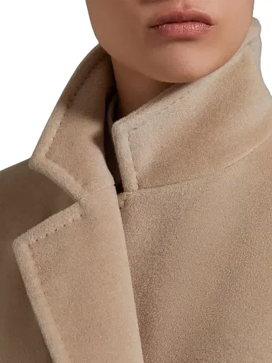 Max Mara Women's 101801 Icon Madame Wool Cashmere Double-Breasted Coat - Black | Thumbnail 44 Max Mara Women's 101801 Icon Madame Wool Cashmere Double-Breasted Coat - Black | Thumbnail 44
