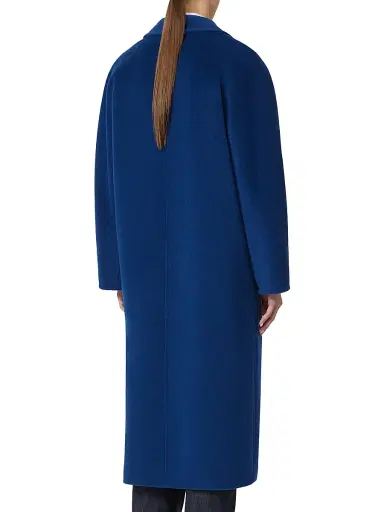 Max Mara Women's 101801 Icon Madame Wool Cashmere Double-Breasted Coat - Black | Thumbnail 10 Max Mara Women's 101801 Icon Madame Wool Cashmere Double-Breasted Coat - Black | Thumbnail 10