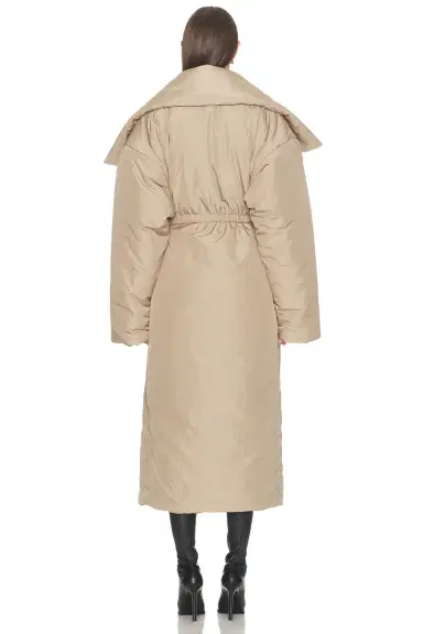 Norma Kamali High Collar Sleeping Bag Long Coat | Thumbnail 3 Norma Kamali High Collar Sleeping Bag Long Coat | Thumbnail 3