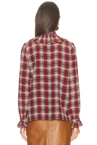 Saint Laurent High Neck Top | Thumbnail 3 Saint Laurent High Neck Top | Thumbnail 3