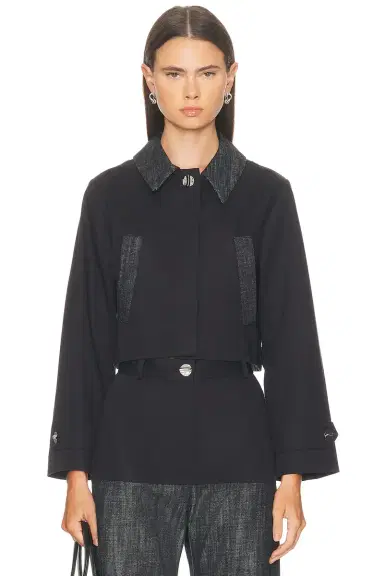 Matthew Bruch Cropped Barn Jacket | Thumbnail 1 Matthew Bruch Cropped Barn Jacket | Thumbnail 1
