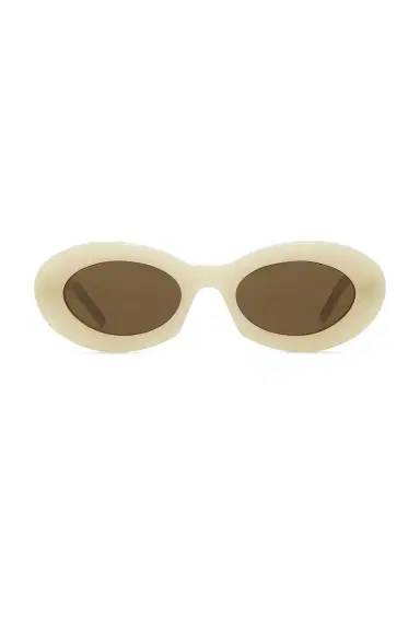 Saint Laurent Oval Sunglasses | Thumbnail 1 Saint Laurent Oval Sunglasses | Thumbnail 1