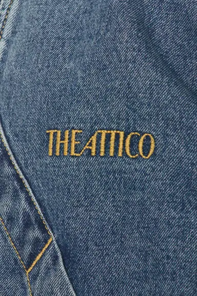 The Attico Denim Bomber Jacket | Thumbnail 5 The Attico Denim Bomber Jacket | Thumbnail 5