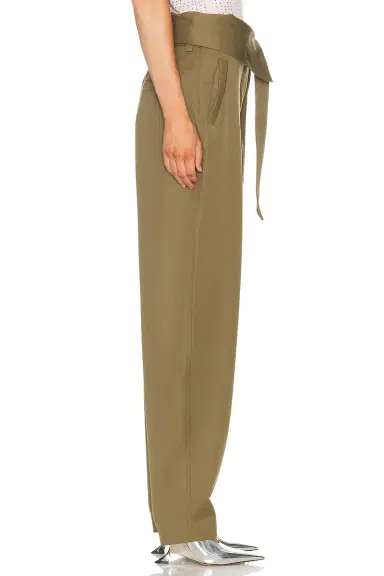 The Attico Folded Waist Long Pant | Thumbnail 2 The Attico Folded Waist Long Pant | Thumbnail 2