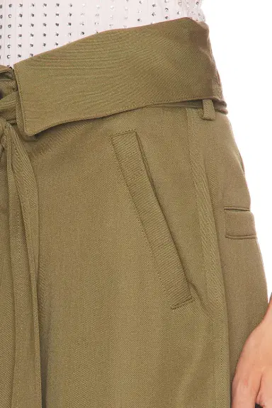 The Attico Folded Waist Long Pant | Thumbnail 6 The Attico Folded Waist Long Pant | Thumbnail 6