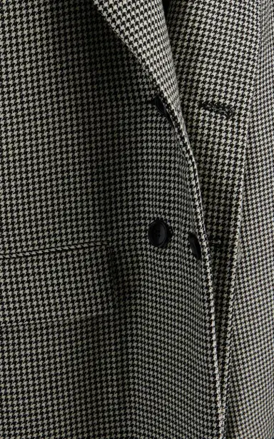 Marie Adam-Leenaerdt Structured Checked Wool Blazer | Thumbnail 5 Marie Adam-Leenaerdt Structured Checked Wool Blazer | Thumbnail 5