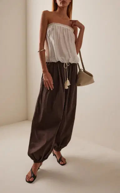 THE GARMENT Gilian Semi-Sheer Balloon Top | Thumbnail 3 THE GARMENT Gilian Semi-Sheer Balloon Top | Thumbnail 3