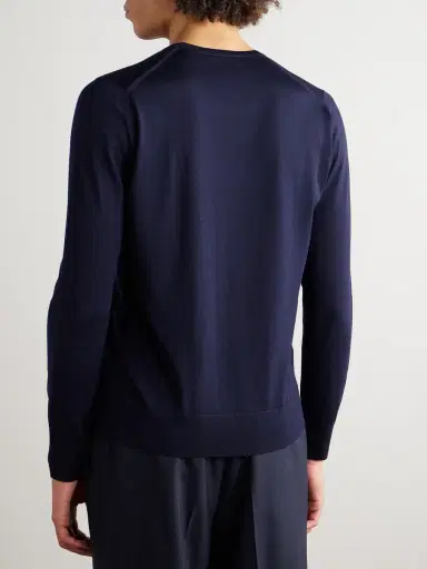 Loro Piana Wish® Virgin Wool Sweater - Men | Thumbnail 4 Loro Piana Wish® Virgin Wool Sweater - Men | Thumbnail 4
