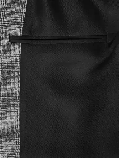 Saint Laurent Prince of Wales Checked Wool Blazer - Men | Thumbnail 5 Saint Laurent Prince of Wales Checked Wool Blazer - Men | Thumbnail 5