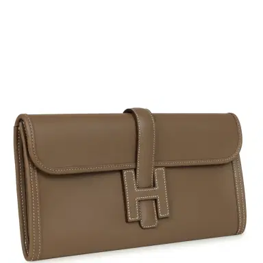 HERMÈS Hermes Jige Elan 29 Etoupe Swift | Thumbnail 2 HERMÈS Hermes Jige Elan 29 Etoupe Swift | Thumbnail 2