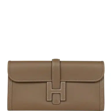 HERMÈS Hermes Jige Elan 29 Etoupe Swift | Thumbnail 1 HERMÈS Hermes Jige Elan 29 Etoupe Swift | Thumbnail 1