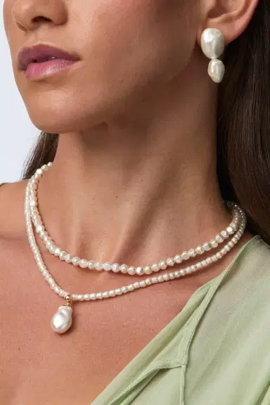 PatBo ESTATE LAYERED PEARL NECKLACE | Thumbnail 1 PatBo ESTATE LAYERED PEARL NECKLACE | Thumbnail 1