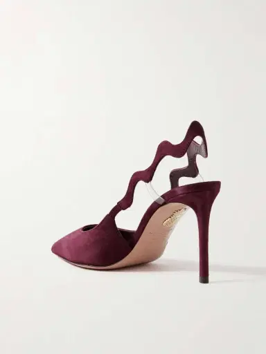 Aquazzura Artiste 85 Suede Pumps | Thumbnail 3 Aquazzura Artiste 85 Suede Pumps | Thumbnail 3