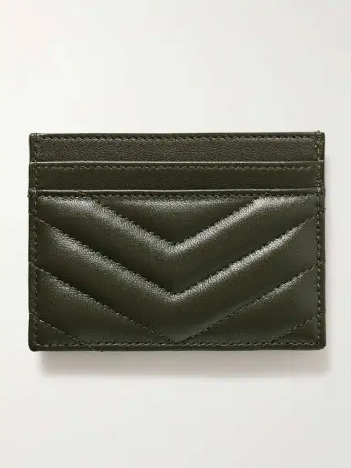 Saint Laurent Cassandre Matelassé Leather Cardholder | Thumbnail 3 Saint Laurent Cassandre Matelassé Leather Cardholder | Thumbnail 3