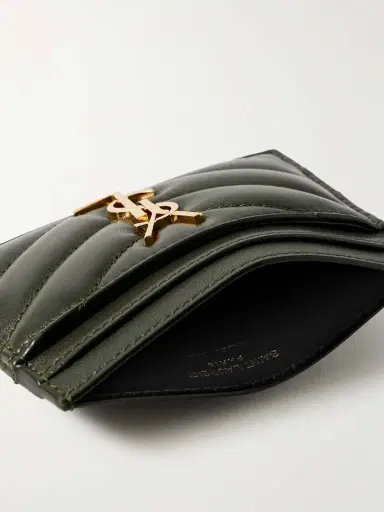 Saint Laurent Cassandre Matelassé Leather Cardholder | Thumbnail 5 Saint Laurent Cassandre Matelassé Leather Cardholder | Thumbnail 5
