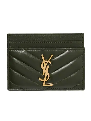 Saint Laurent Cassandre Matelassé Leather Cardholder | Thumbnail 1 Saint Laurent Cassandre Matelassé Leather Cardholder | Thumbnail 1