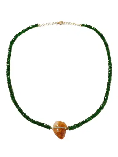 JIA JIA 14-karat Gold Multi-stone Necklace | Thumbnail 1 JIA JIA 14-karat Gold Multi-stone Necklace | Thumbnail 1