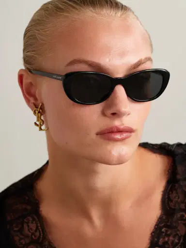 Saint Laurent Eyewear Cat-eye Acetate Sunglasses | Thumbnail 2 Saint Laurent Eyewear Cat-eye Acetate Sunglasses | Thumbnail 2