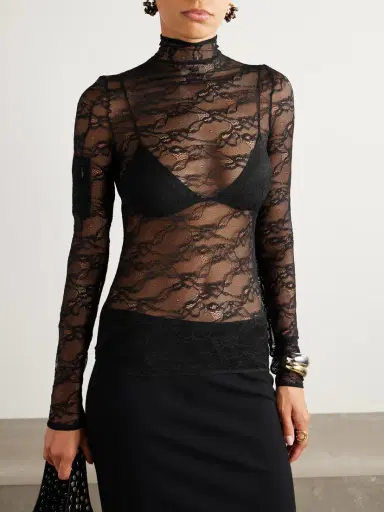 Courrèges Lace Blouse | Thumbnail 3 Courrèges Lace Blouse | Thumbnail 3