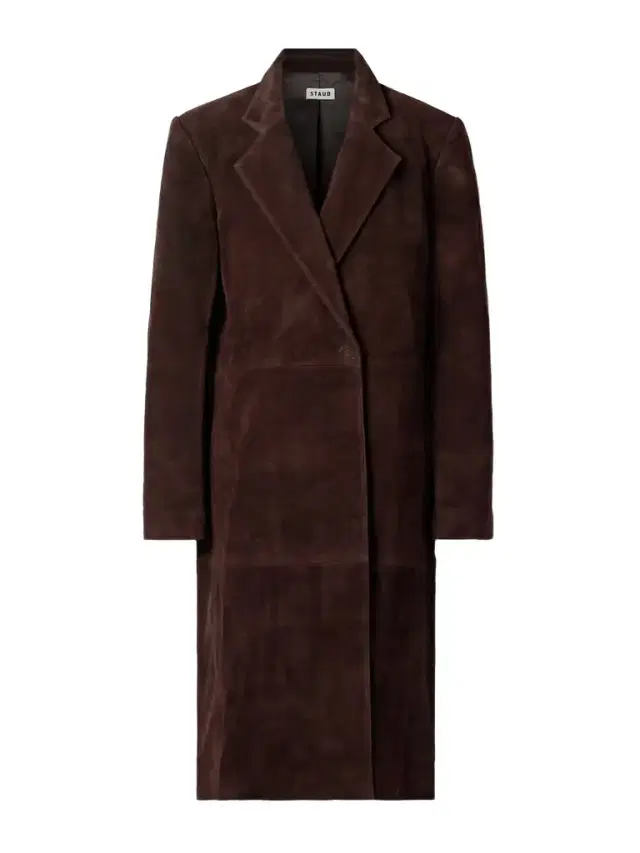 Staud Sabine Suede Coat