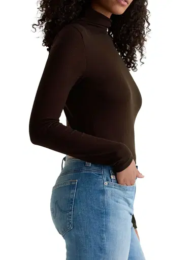 AG Jeans Women's Chels Cotton Turtleneck Sweater | Thumbnail 4 AG Jeans Women's Chels Cotton Turtleneck Sweater | Thumbnail 4