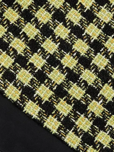 Toccin Women's Spencer Tweed & Organza Miniskirt - Jet Citron Multi | Thumbnail 7 Toccin Women's Spencer Tweed & Organza Miniskirt - Jet Citron Multi | Thumbnail 7