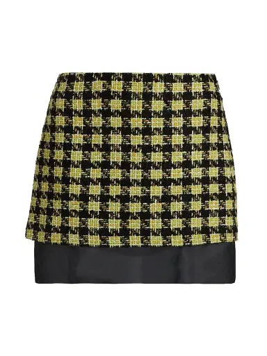 Toccin Women's Spencer Tweed & Organza Miniskirt - Jet Citron Multi | Thumbnail 1 Toccin Women's Spencer Tweed & Organza Miniskirt - Jet Citron Multi | Thumbnail 1