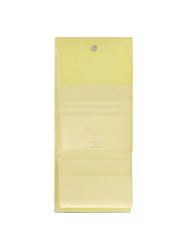 Givenchy Women's Day Wallet in Grained Leather - Acid Yellow | Thumbnail 3 Givenchy Women's Day Wallet in Grained Leather - Acid Yellow | Thumbnail 3