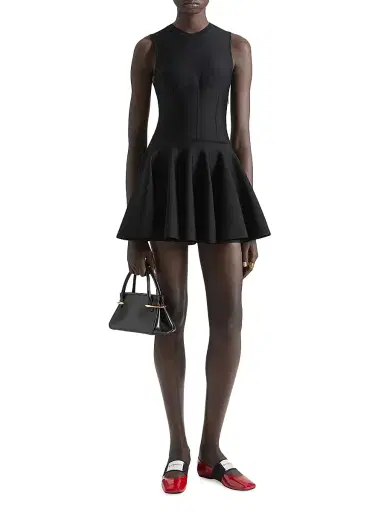 Givenchy Women's Bi-Material dress - Black | Thumbnail 3 Givenchy Women's Bi-Material dress - Black | Thumbnail 3