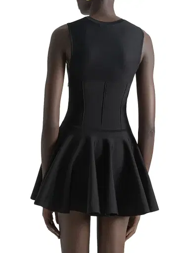 Givenchy Women's Bi-Material dress - Black | Thumbnail 4 Givenchy Women's Bi-Material dress - Black | Thumbnail 4