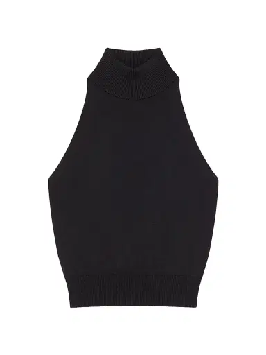 Givenchy Women's Knitted Top with Open Back - Black | Thumbnail 1 Givenchy Women's Knitted Top with Open Back - Black | Thumbnail 1