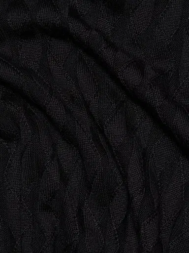 Emporio Armani Men's Textured Zig Zag Crewneck Sweater - Navy - Size XL | Thumbnail 7 Emporio Armani Men's Textured Zig Zag Crewneck Sweater - Navy - Size XL | Thumbnail 7