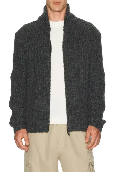 Moncler Zip Cardigan | Thumbnail 4 Moncler Zip Cardigan | Thumbnail 4