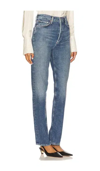 AGOLDE 90s Pinch Waist Long High Rise Straight Jeans | Thumbnail 2 AGOLDE 90s Pinch Waist Long High Rise Straight Jeans | Thumbnail 2