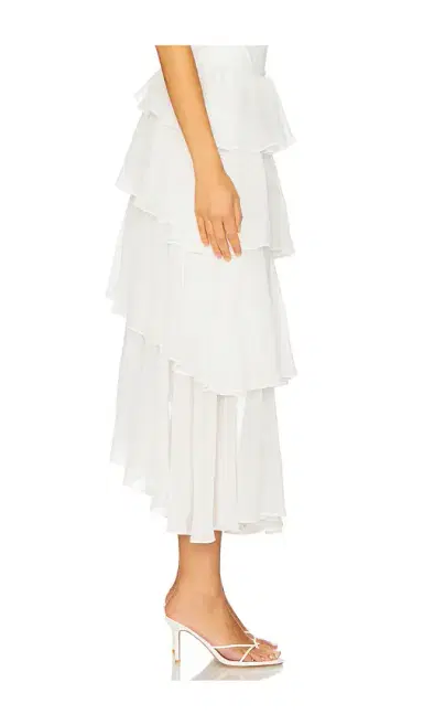 Bardot Adelene Frill Midi Skirt | Thumbnail 2 Bardot Adelene Frill Midi Skirt | Thumbnail 2
