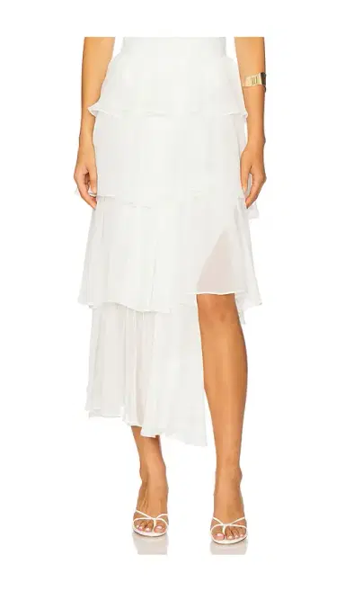 Bardot Adelene Frill Midi Skirt | Thumbnail 1 Bardot Adelene Frill Midi Skirt | Thumbnail 1