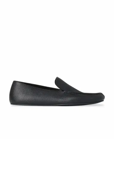 The Row Leo Leather Slippers | Thumbnail 5 The Row Leo Leather Slippers | Thumbnail 5