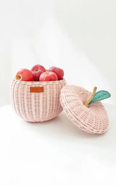 MOMIJI Apple Small Rattan Storage Basket | Thumbnail 2 MOMIJI Apple Small Rattan Storage Basket | Thumbnail 2