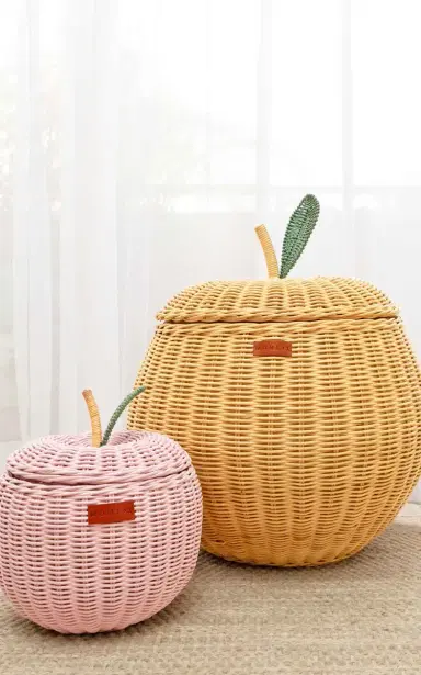 MOMIJI Apple Small Rattan Storage Basket | Thumbnail 4 MOMIJI Apple Small Rattan Storage Basket | Thumbnail 4