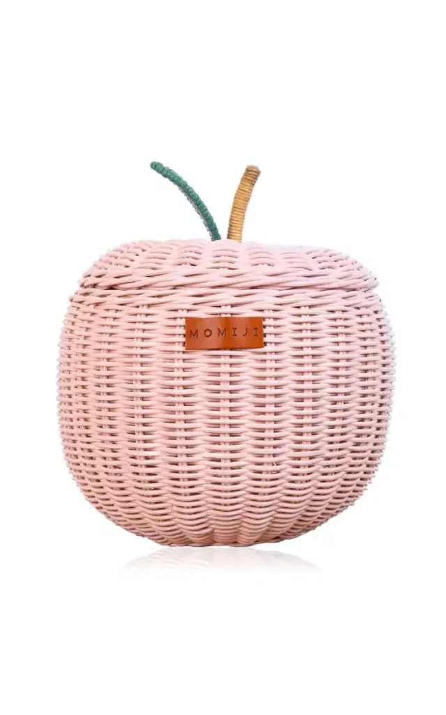 Apple Small Rattan Storage Basket Apple Small Rattan Storage Basket