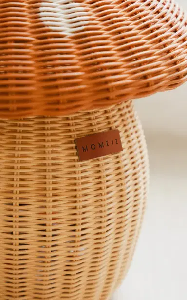 MOMIJI Mushroom Rattan Storage Basket | Thumbnail 18 MOMIJI Mushroom Rattan Storage Basket | Thumbnail 18
