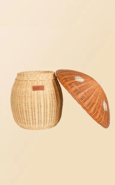 MOMIJI Mushroom Rattan Storage Basket | Thumbnail 19 MOMIJI Mushroom Rattan Storage Basket | Thumbnail 19