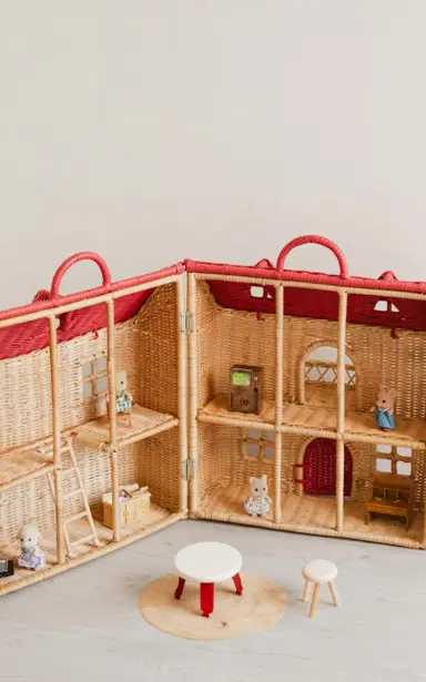 MOMIJI Amy Rattan Dollhouse Tote | Thumbnail 4 MOMIJI Amy Rattan Dollhouse Tote | Thumbnail 4