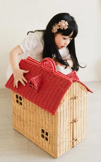 MOMIJI Amy Rattan Dollhouse Tote | Thumbnail 5 MOMIJI Amy Rattan Dollhouse Tote | Thumbnail 5