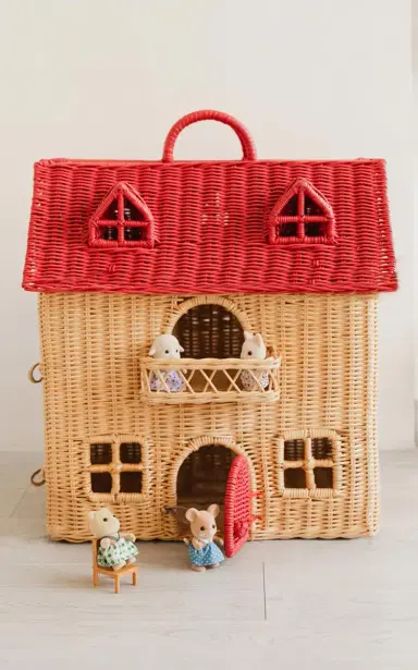 MOMIJI Amy Rattan Dollhouse Tote | Thumbnail 8 MOMIJI Amy Rattan Dollhouse Tote | Thumbnail 8