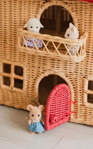MOMIJI Amy Rattan Dollhouse Tote | Thumbnail 9 MOMIJI Amy Rattan Dollhouse Tote | Thumbnail 9