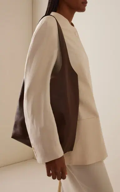 The Row Bindle Stitch Leather Bag | Thumbnail 2 The Row Bindle Stitch Leather Bag | Thumbnail 2