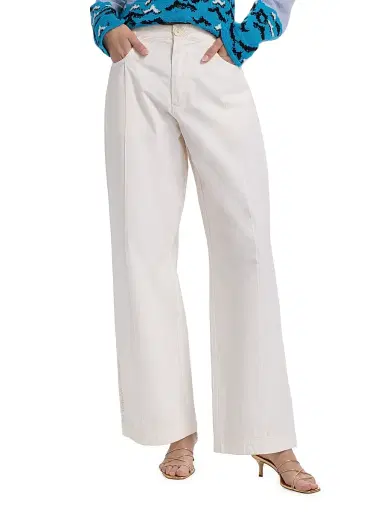 The Elder Statesman Women's Bender Cotton Chino Pants | Thumbnail 3 The Elder Statesman Women's Bender Cotton Chino Pants | Thumbnail 3