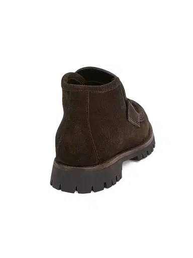 Gucci Women's Sylke Suede Booties - Coffee - Size 12 | Thumbnail 3 Gucci Women's Sylke Suede Booties - Coffee - Size 12 | Thumbnail 3